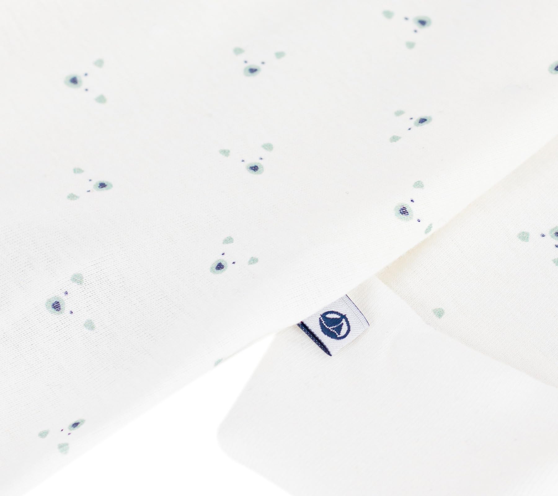 Petit Bateau Baby-Schlafanzug aus Baumwolle mit Blumenmuster