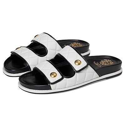 Vince Camuto Graysin Quilted Double Band Slide Sandals Women