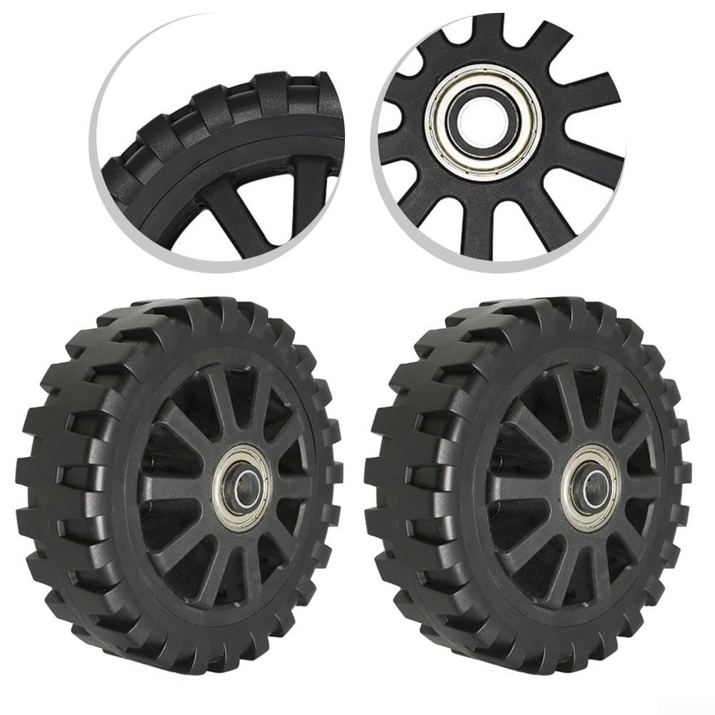 2 Ruote Silenti 6 Pollici per Barbecue Sostituzione