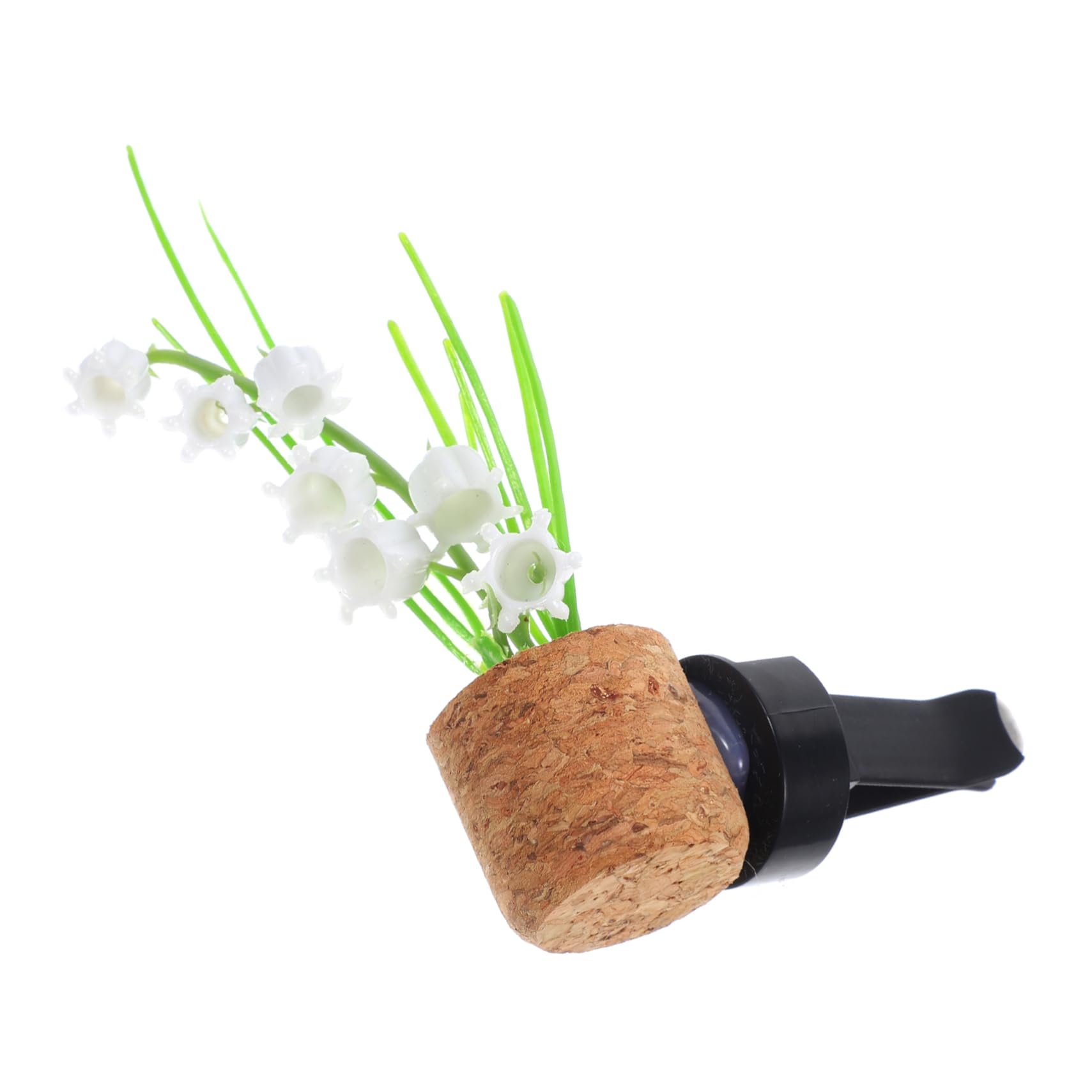 GLEAVI 5pezzi Clip Diffusore Aromi Per Auto Con Design Simulato Di Pianta Clip Decorativa Per Uscita Aria Veicolo Accessorio Unico e Resistente Per Interni Auto e Ufficio