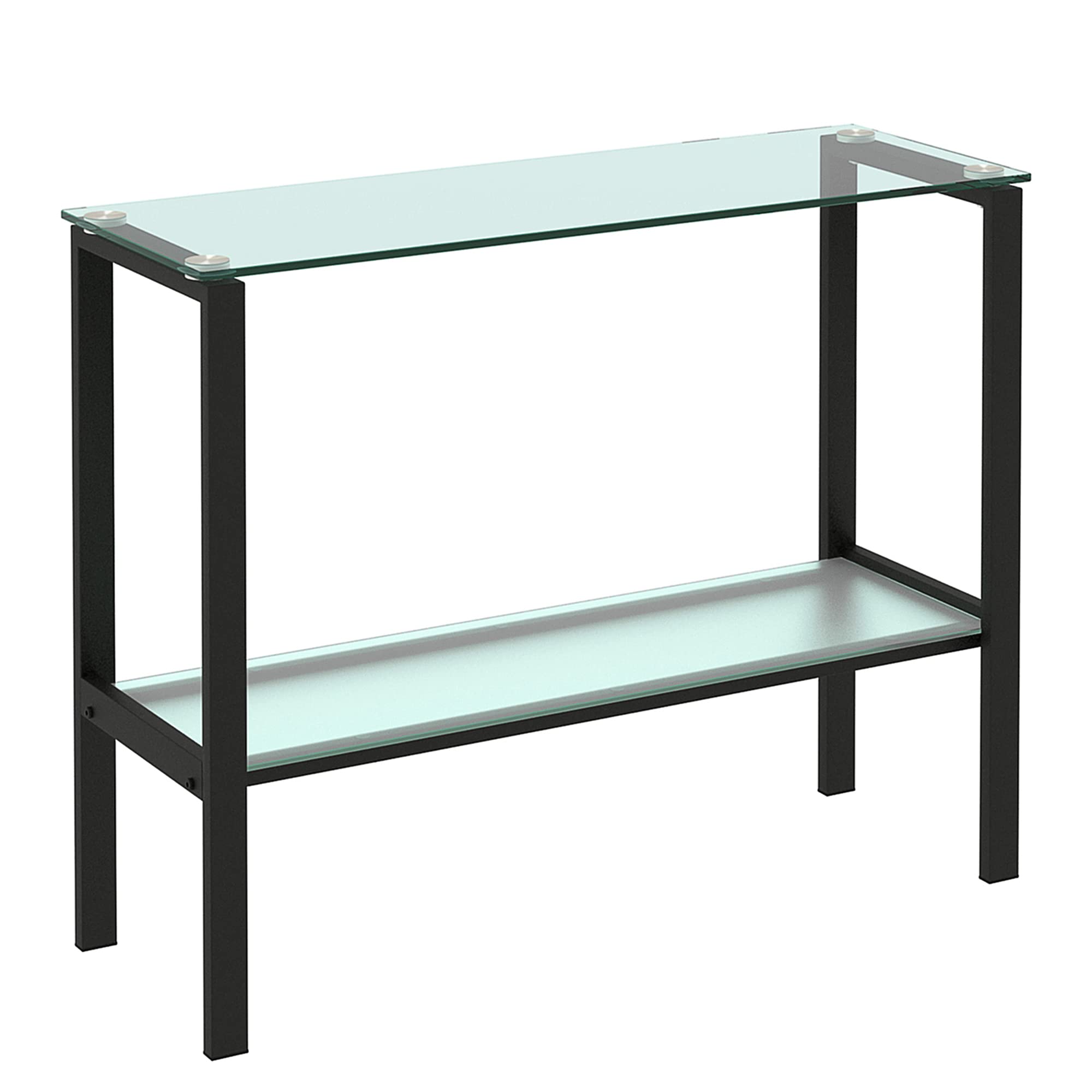Buy Sybrioka Glass Console Tables for Entryway, Sofa Table with