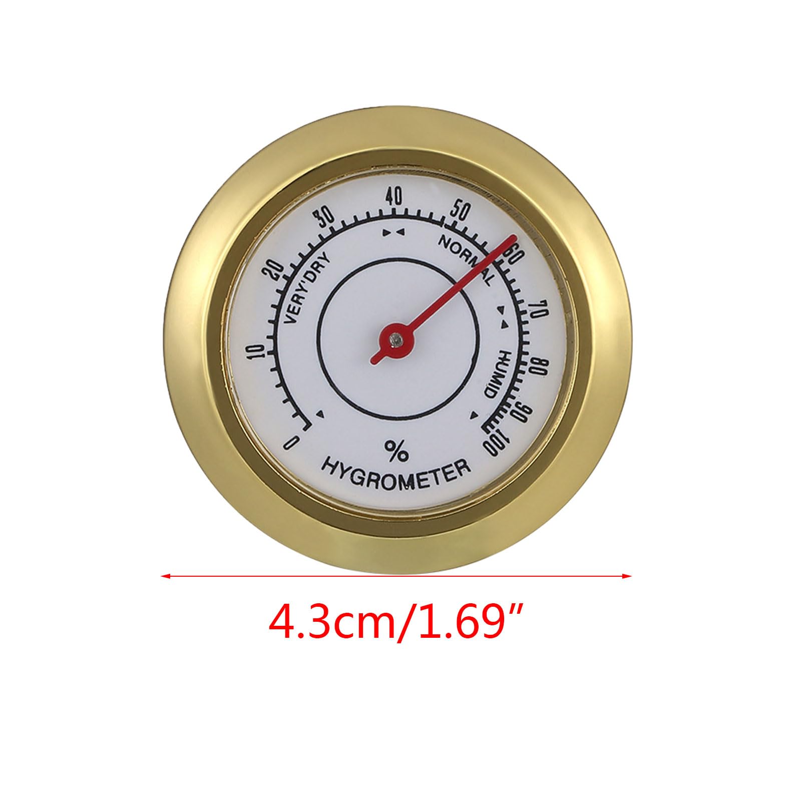 Amazon.com: boxidixi Stainless Steel Cigars Moisture Meter Mini Hygrometer  Thermometer Pocket Cigarettes Damp Detector Home Offices Analog Hygrometer  Thermometer for Cigars Humidors : Health & Household