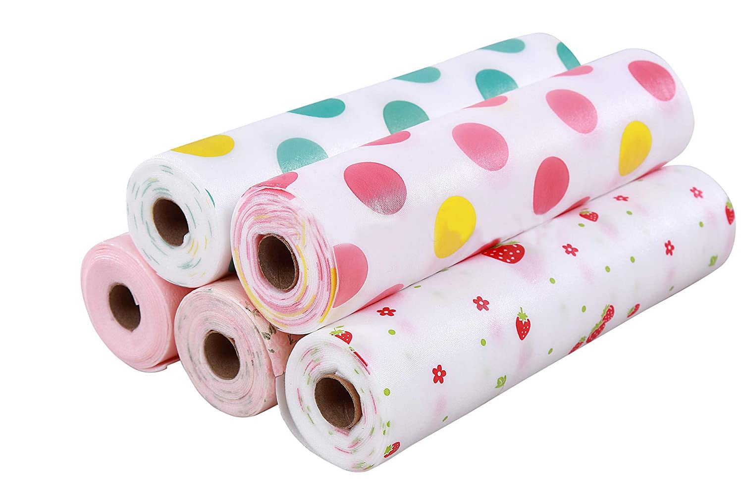 MINNESOTA Plastic Non Slip Kitchen Drawer Mat Shelf Sheets Kitchen Shelf Mats Roll Antibacterial Cabinet Plastic Foam Household Wardrobe Moisture Drawer Pad Kitchen Liners Mat - Multicolor (1 Piece)