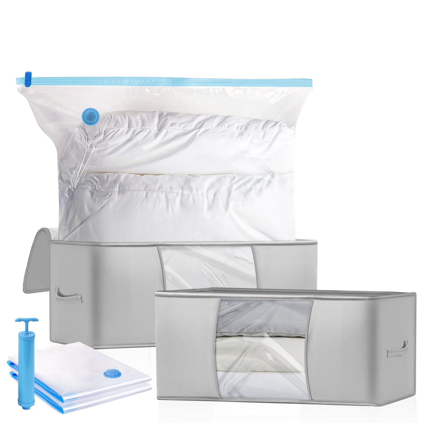 10 Clips Réutilisables Pour Sacs Sous Vide – Gardent Les Vêtements Comprimés Et Frais - 10