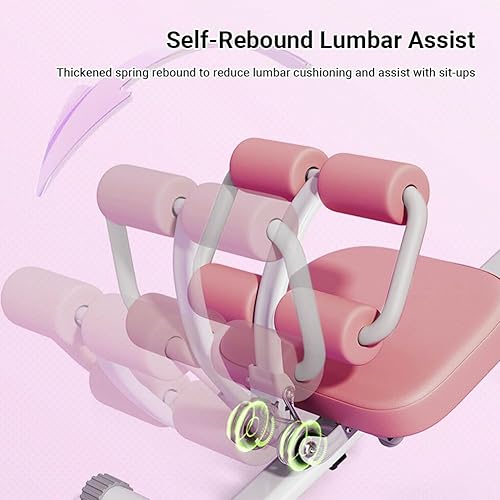 Miniatura 6 de Equipo de entrenamiento abdominal, equipo de entrenamiento 6 en 1, equipo de gimnasio en casa, equipo de fitness, plegable, protección de rodilla,