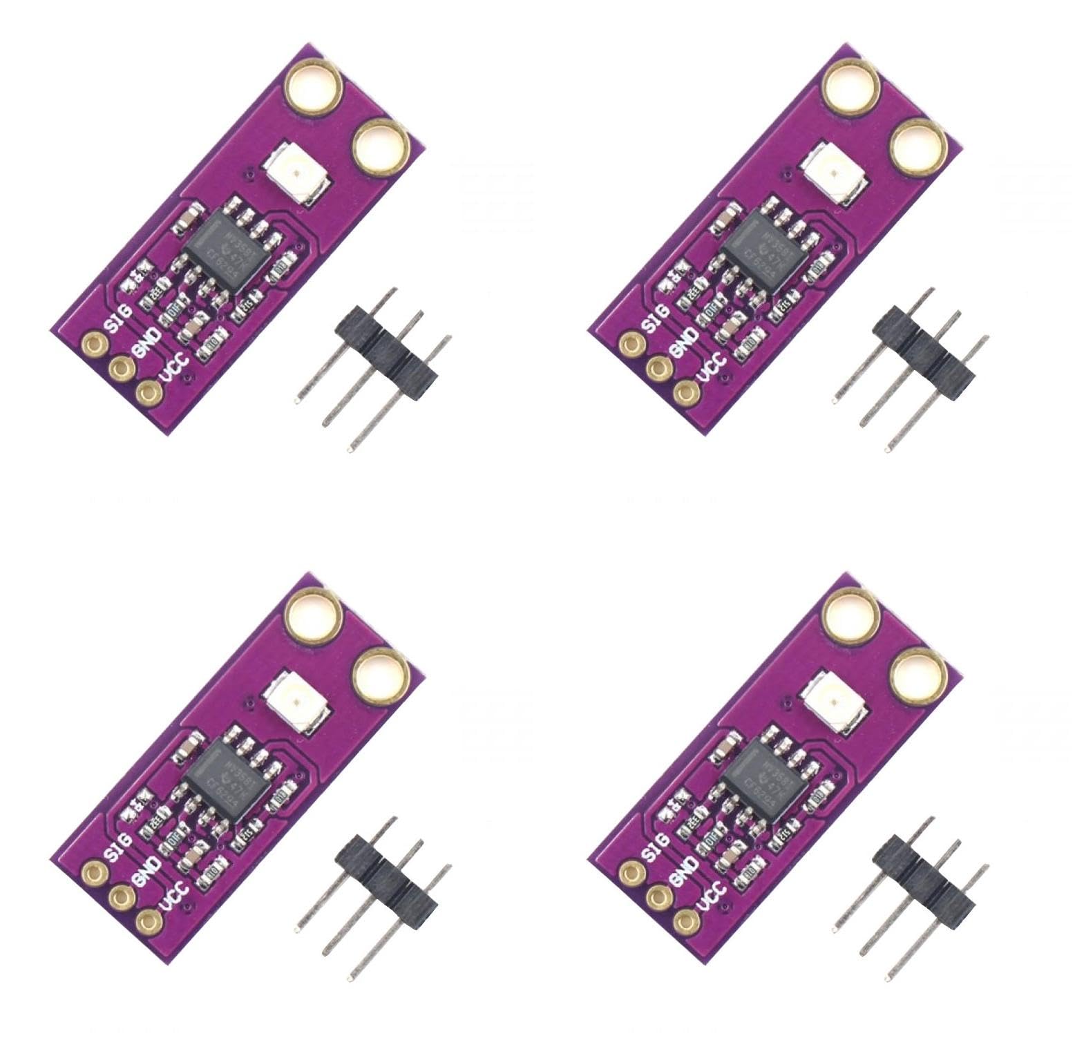 (4 pc) FlyRobo CJMCU-GUVA-S12SD Sunlight Ultraviolet Ray Intensity UV Detection Sensor Module-image-33