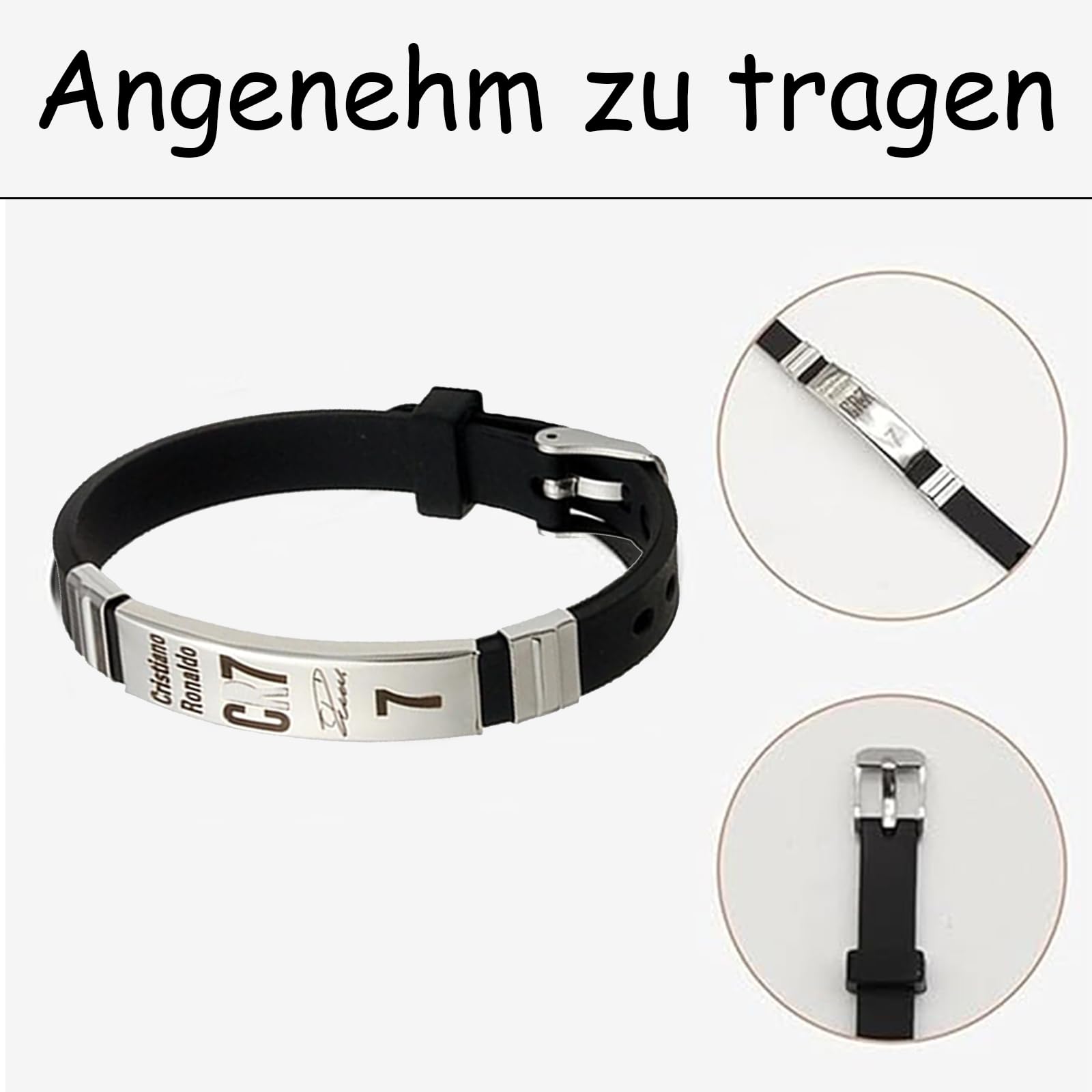 Cadena de fútbol, collar número 7, pulsera para niños, regalos para aficionados