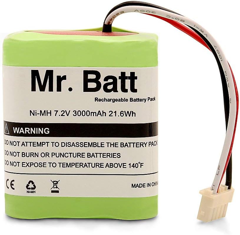 Replacement Battery for iRobot Braava 380t Battery for Braava 380, Mint 5200, 7.2 Volt 3000mAh