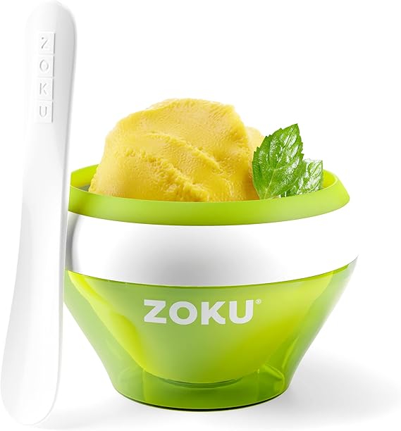 ZOKU Ice Cream Maker, Compact Make and Serve Bowl with