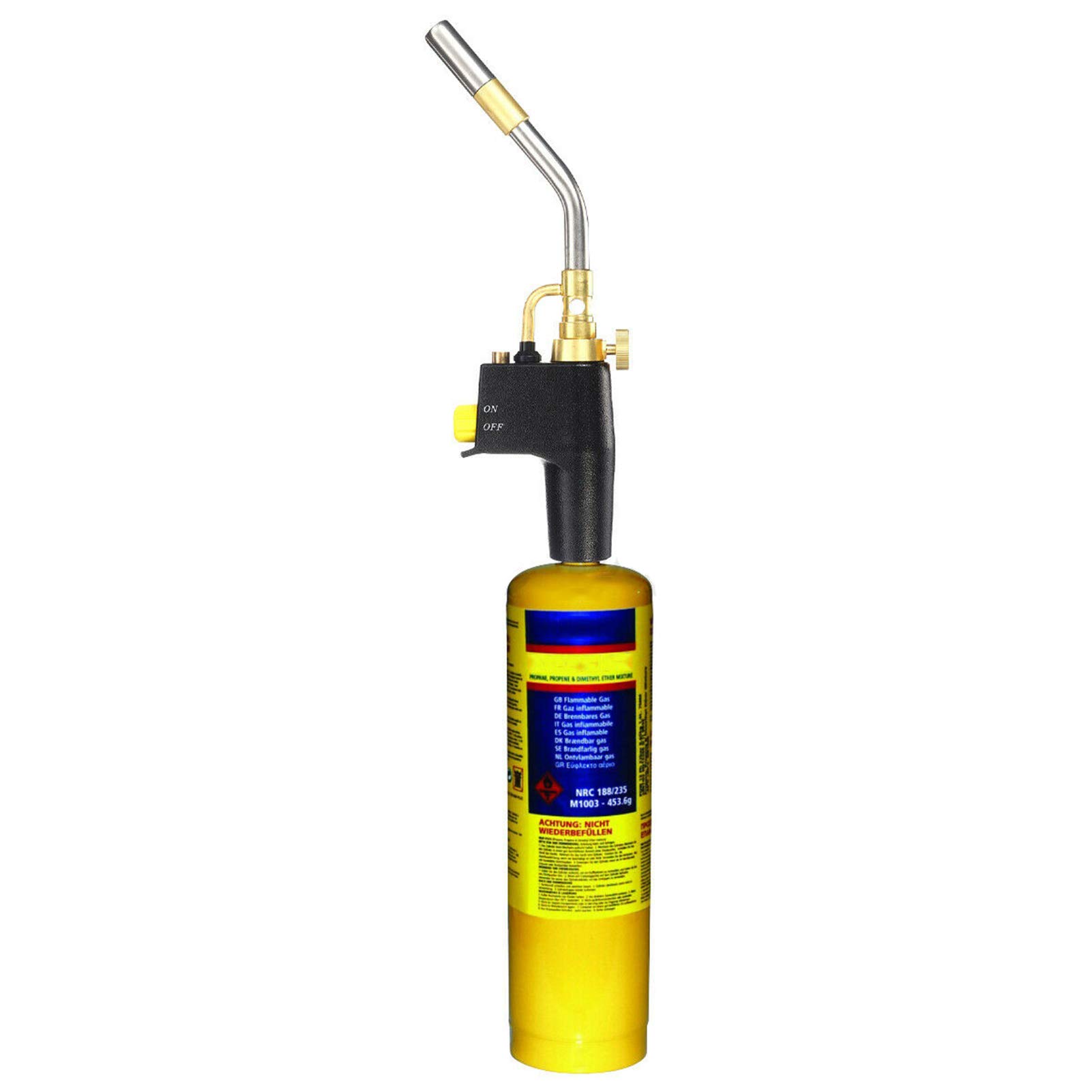 TS8000 Trigger Brass Mapp Gasbrenner Propan mit hoher Intensität einstellbar