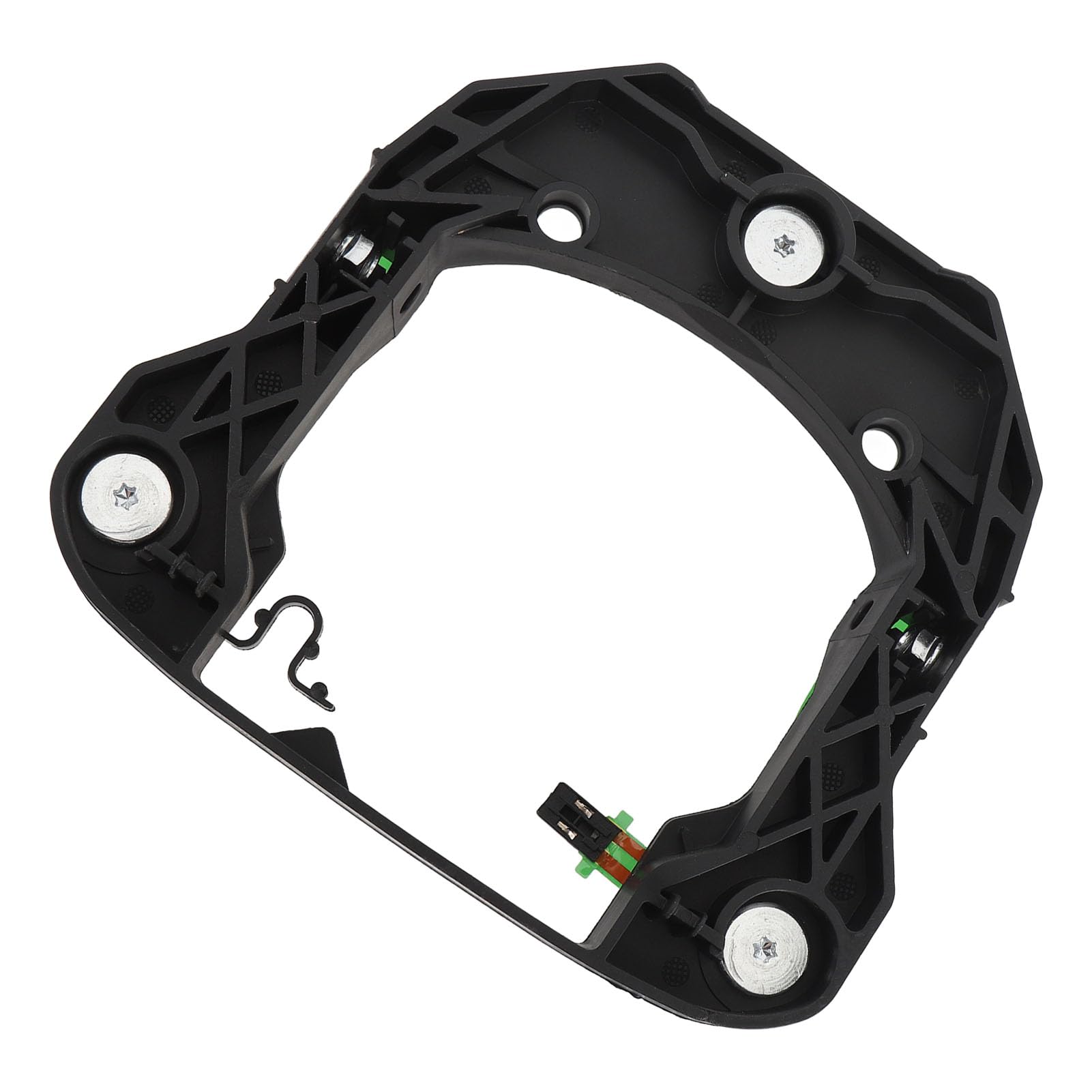 Dilwe Interrupteur de Klaxon de Volant en Plastique ABS de Remplacement OE 5189428AC 3 Fixations pour Sebring 2008 à 2010 Avenger 2009 à 2010 Journey 2009 à 2011