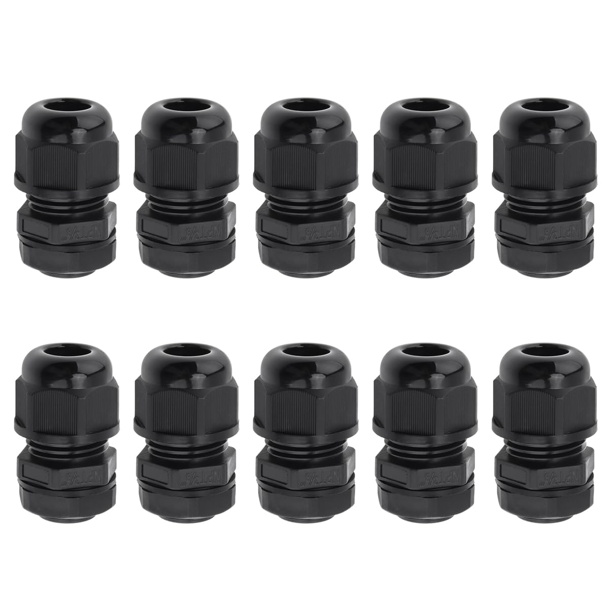 RTNLIT Cable Gland - Waterproof NPT Strain Relief -1