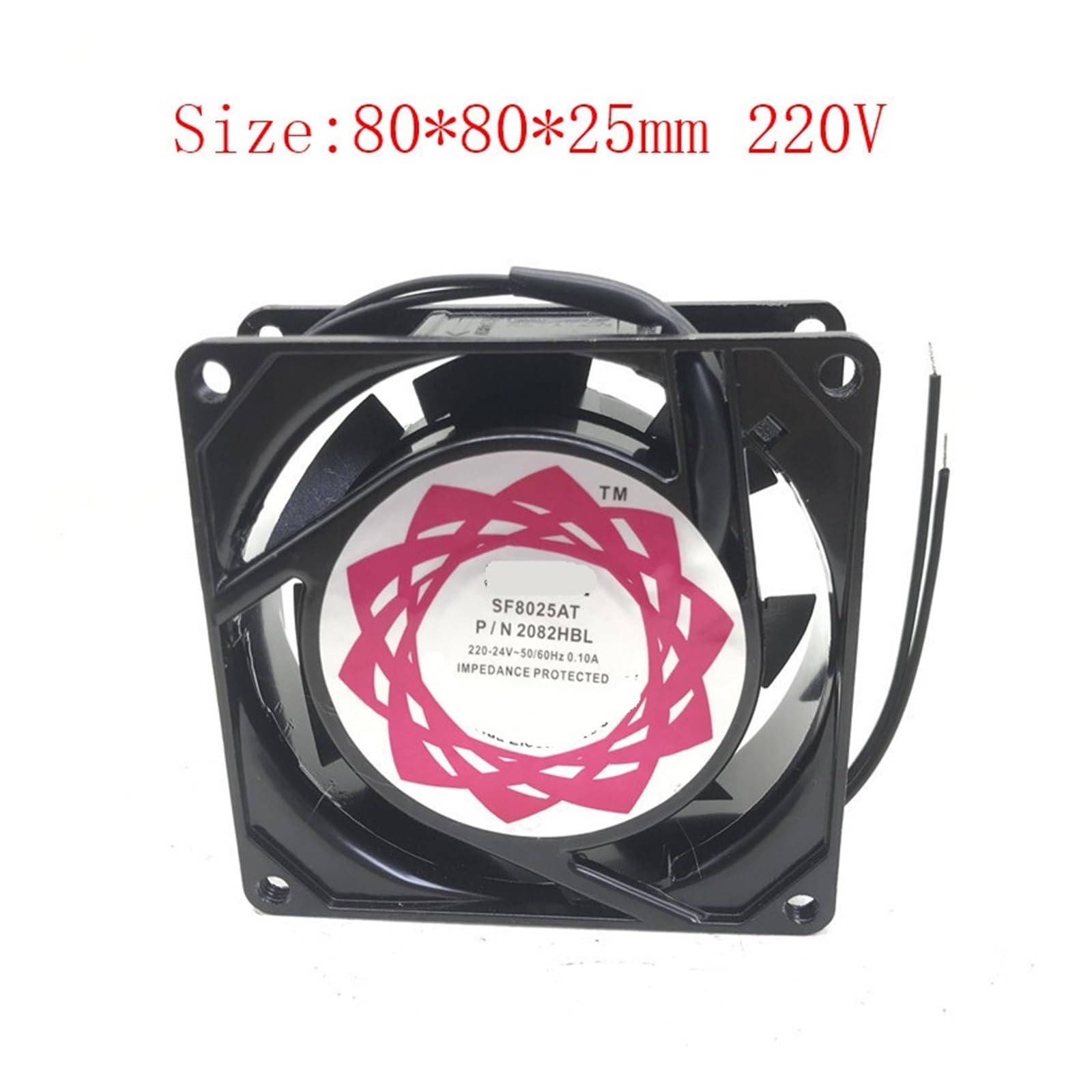 8 9 12 cm Ventilador de refrigeración CA 110 V 220 V 380 V SF8025AT(8CM 220-240V)