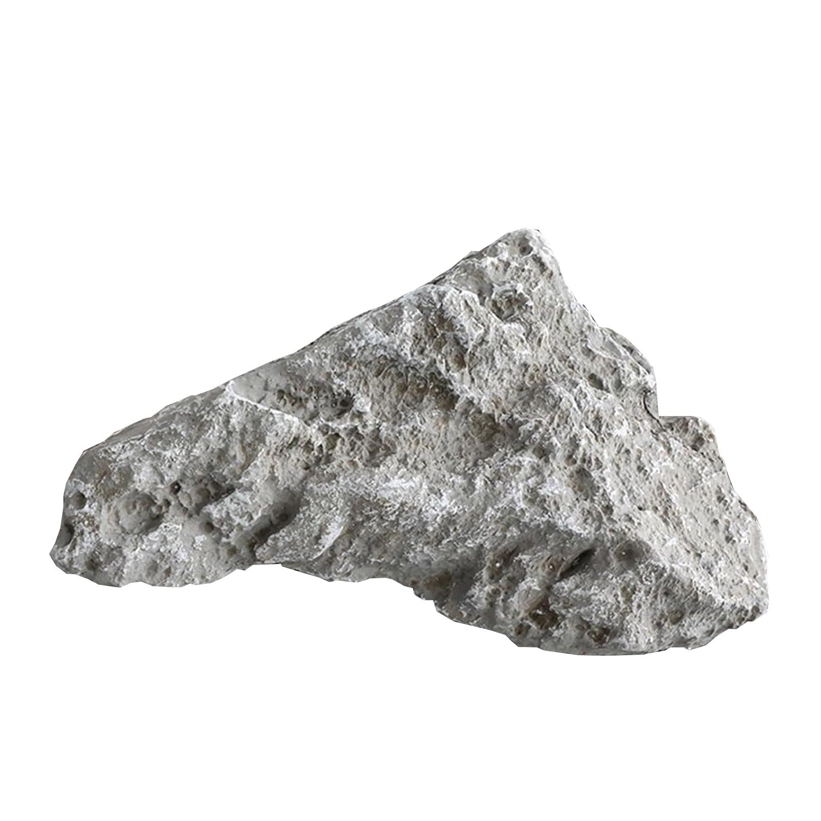 Bliajkswyr Lightweight Landscape Rock Durable Faux Rock with Realistic Natural Texture PU Foam Fake Rocks for Landscaping Yard Décor Not Hollow Septic Tank Covers(F)