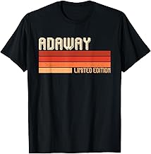 ADAWAY Name Personalized Idea Men Retro Vintage ADAWAY T-Shirt