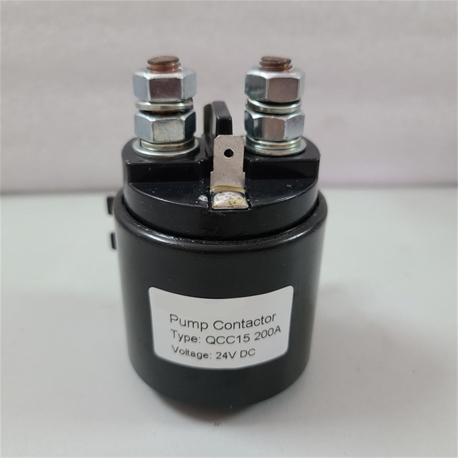 QCC15 12 V 24 V 200 A stycznik z pompą, magnes podnoszący, przełącznik przekaźnikowy 12 24 V, 200 A, do wózków paletowych, części traktorów przyczep kempingowych (Qcc15 24 V)