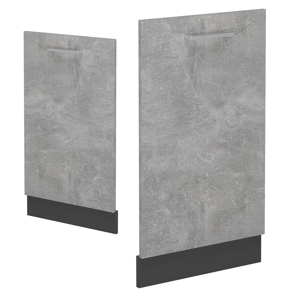 Vicco Panel przedni zmywarki "R-Line", Beton, 45 cm