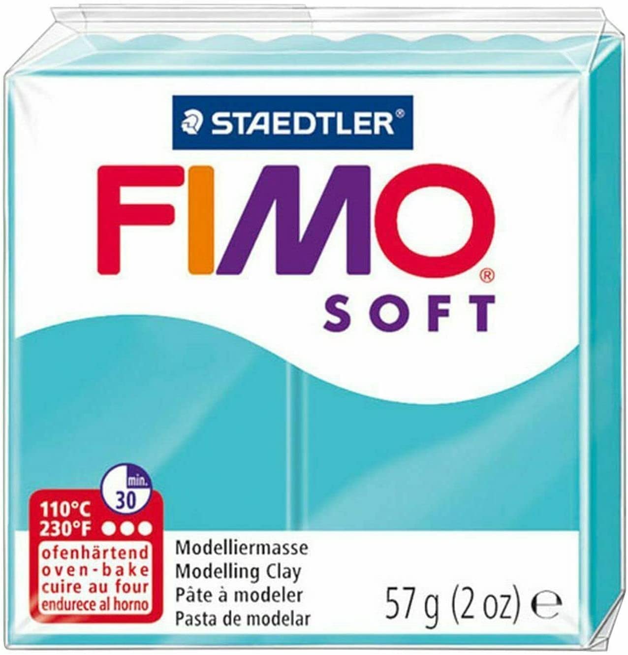 Fimo - Pasta modellabile polimerica morbida da forno, 10 x 57 g, Essentials confezione da 10