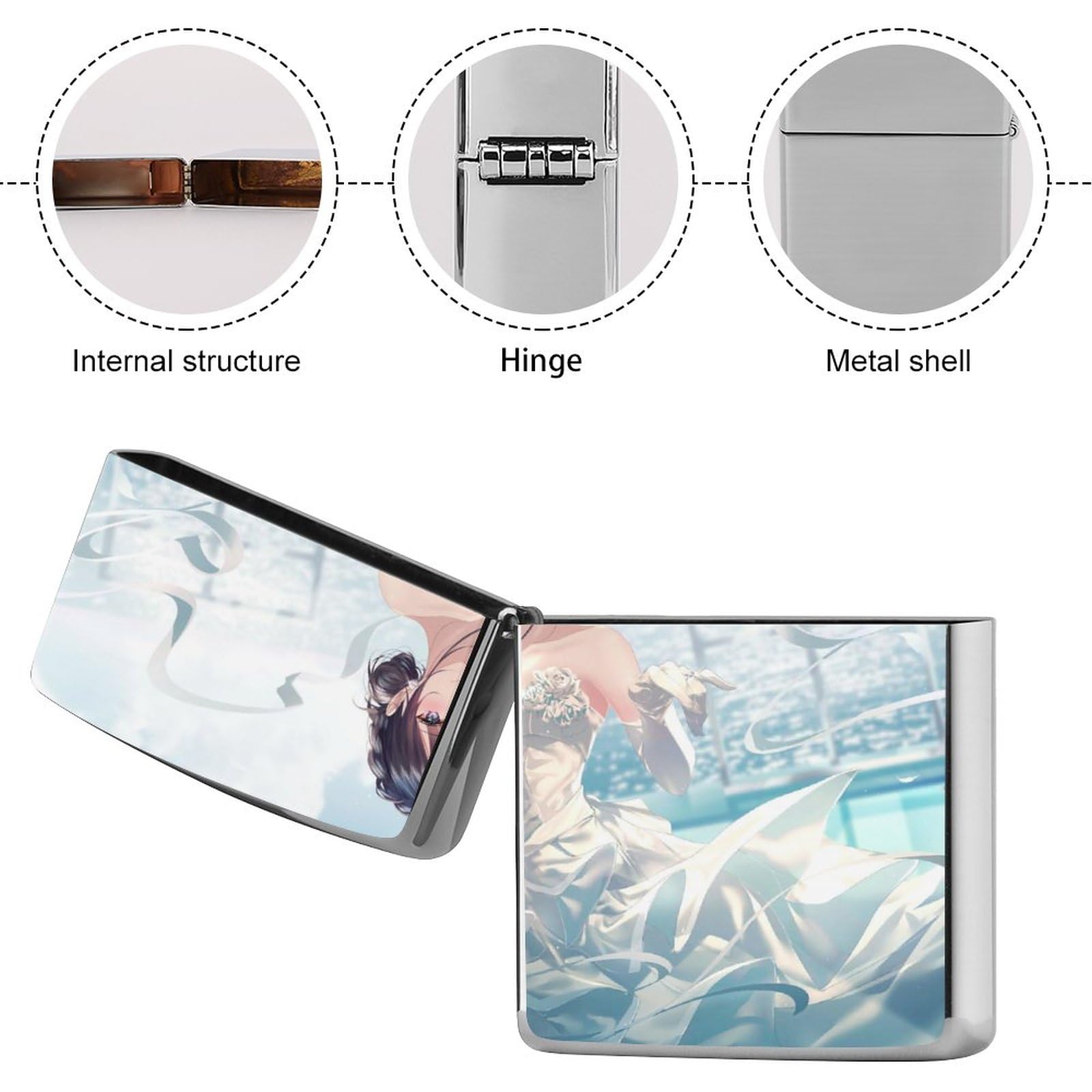Amazon.co.jp: ライターケース ZIPPO ジッポー ライター専用 青春ブタ