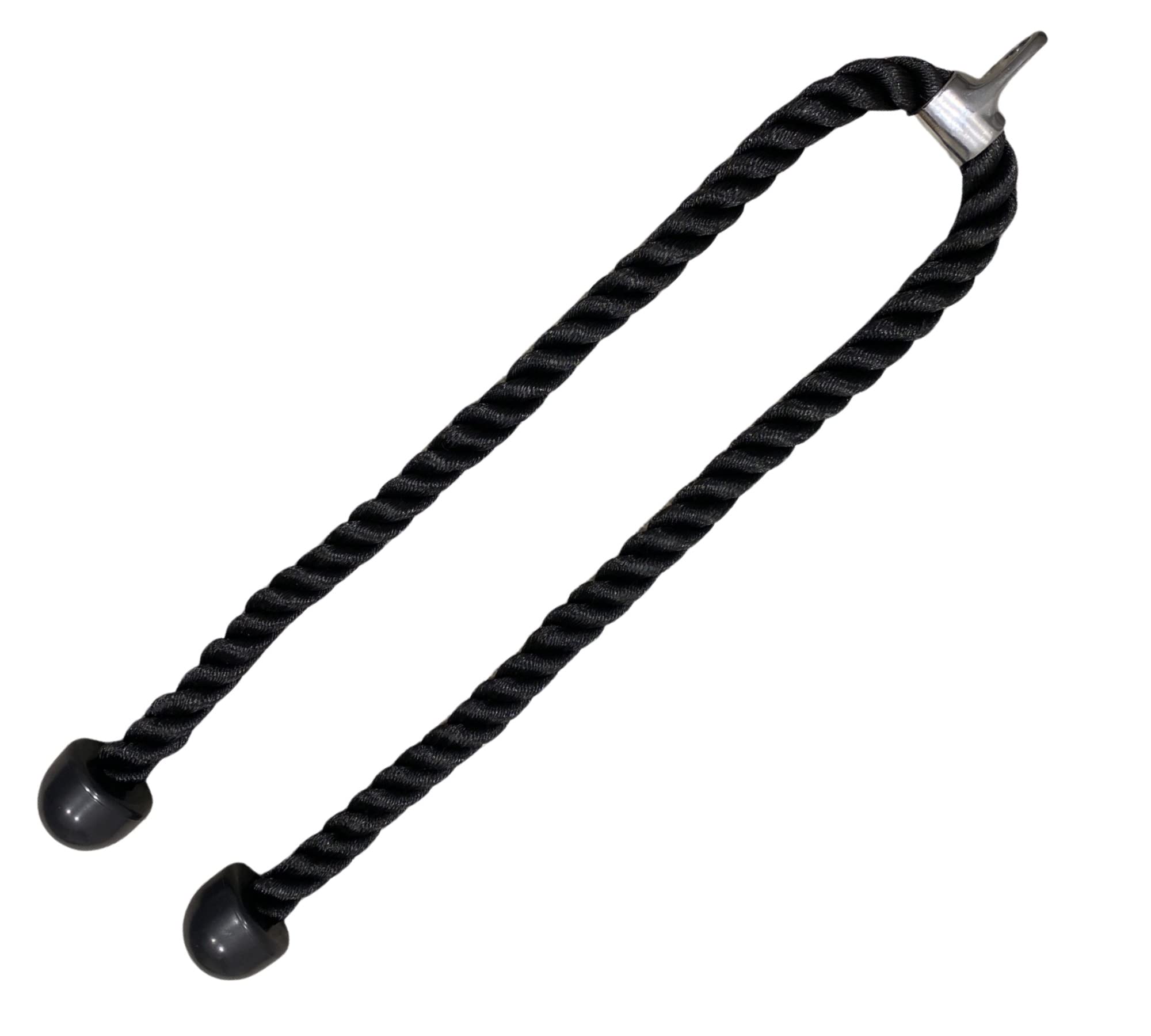 GymPin Double Length ROPES | Tricep 1.4m LONG ROPES Pulldown Rope Attachment For Cable Machine | Home Gym - Tricep Extensions, Pull Downs, Workout Resistance