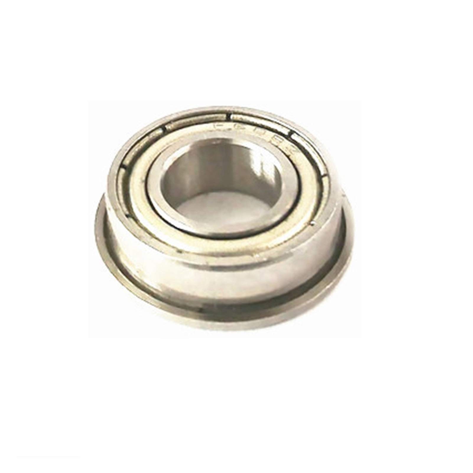 DINGGUANGHE-CUP Flanged Bearings 5pcs F688ZZ Miniature Flange Deep Groove Ball Bearing F688-ZZ 8x16x18x5mm Steel Bearings Industrial Products