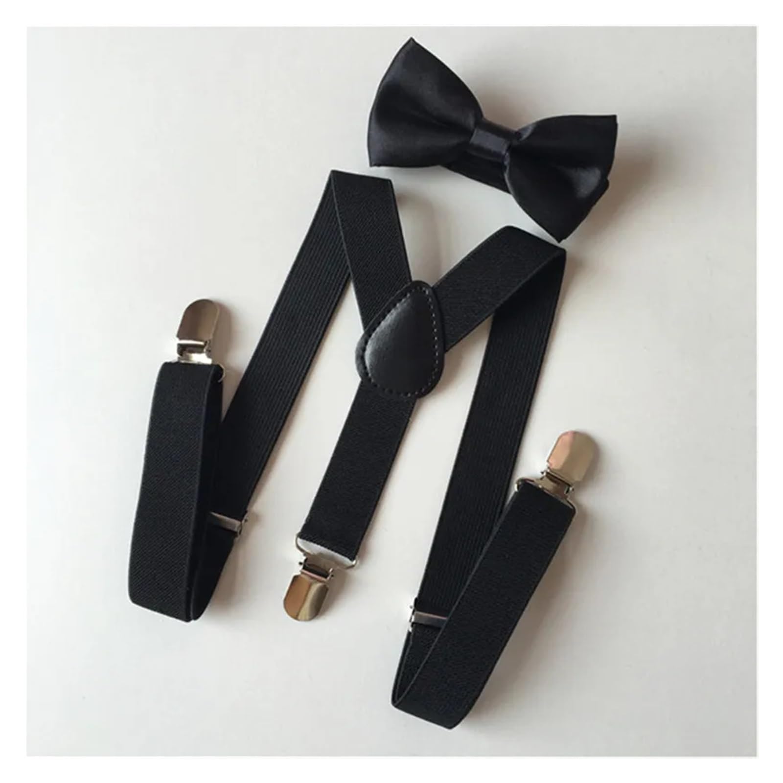 Hosenträger Elastische Hosenträger for Kinder, Fliege, passender Anzug, Fliege for Jungen und Mädchen, Hochzeit, Kostüm, Verstellbarer Gürtel mit Y-Rücken (Color : 6)