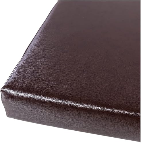 Cojín de banco de jardín de 2 plazas, cojín para tumbona, para muebles de patio, cocina o comedor, uso en interiores y exteriores, cómodos cojines