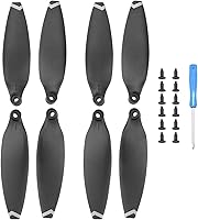 Vista 9 de 8/16 piezas de hélice de liberación rápida para FIMI X8 Mini/Mini V2 Dron, accesorios ligeros para ventiladores de ala de cuchilla, accesorios