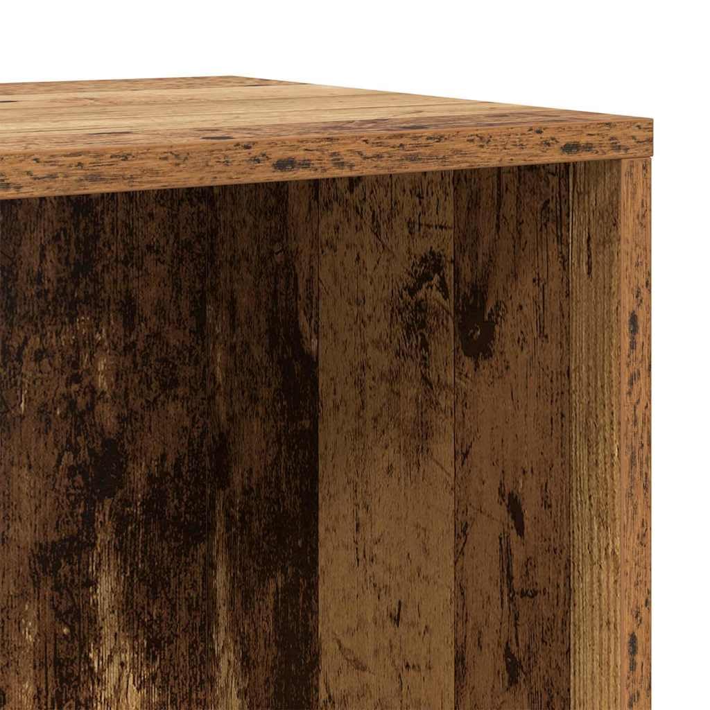Mobile TV a parete, marrone, 72 x 35 x 37 cm, in legno