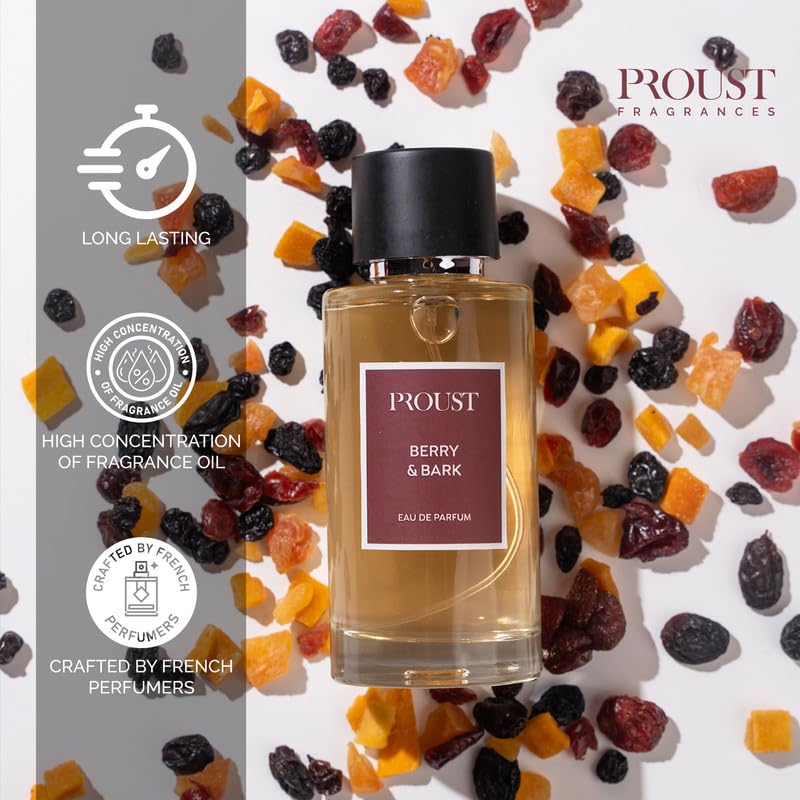 Image of Berry & Bark 12-Hour Long Lasting Perfume 100ml Eau De Parfum (EDP) | Unique Luxury Fruity & Woody Fragrance for Men & Women | Blackberry & Toffee | Artistic Signature Gift