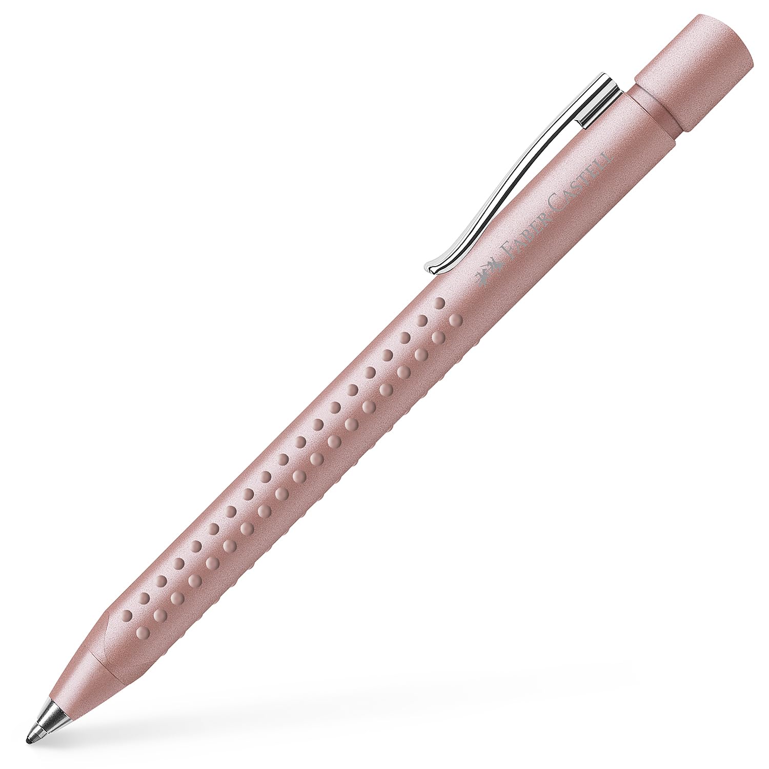 Faber-Castell Grip 2011 Stift- & Druckbleistiftset, Pale Rose