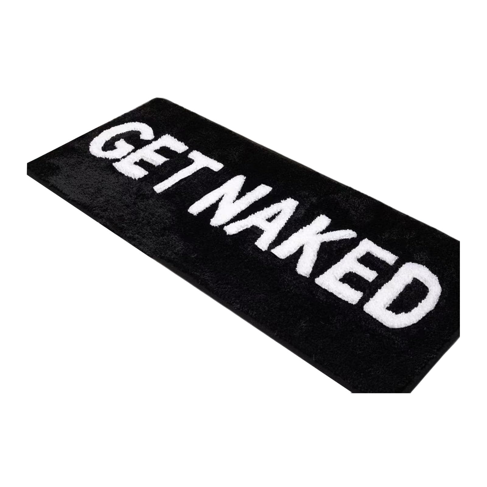 Jazuaiao Letter Bathroom Mat Soft Absorbent NonSlip Rug for Bedroom or Floor Furry NonSlip Washable Mat Washable Bathroom