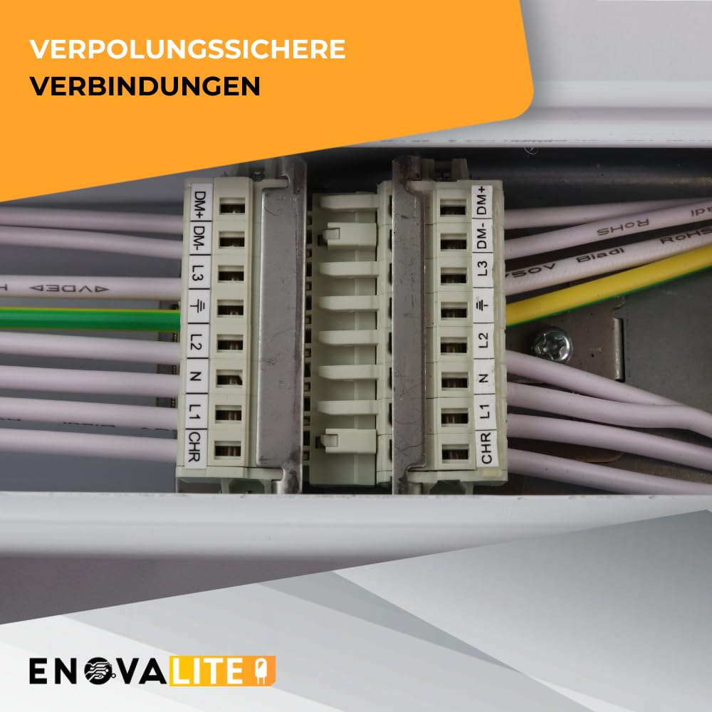NOVA modulares LED Lichtbandsystem 33-58W dimmbar 5000K Neutralweiß 90° 10,5m