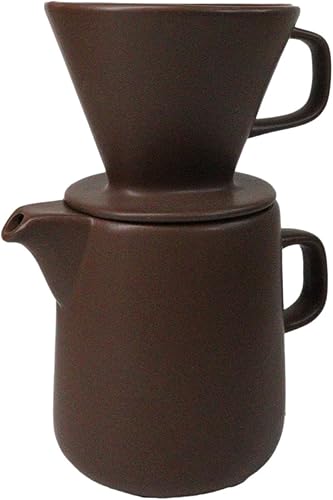 Ebros Gift Colorido Acabado Mate Porcelana Portátil Artesano Artesano Artesano Artesano Artesano Artesano Estilo Barista Jarra Olla Olla Frasco con