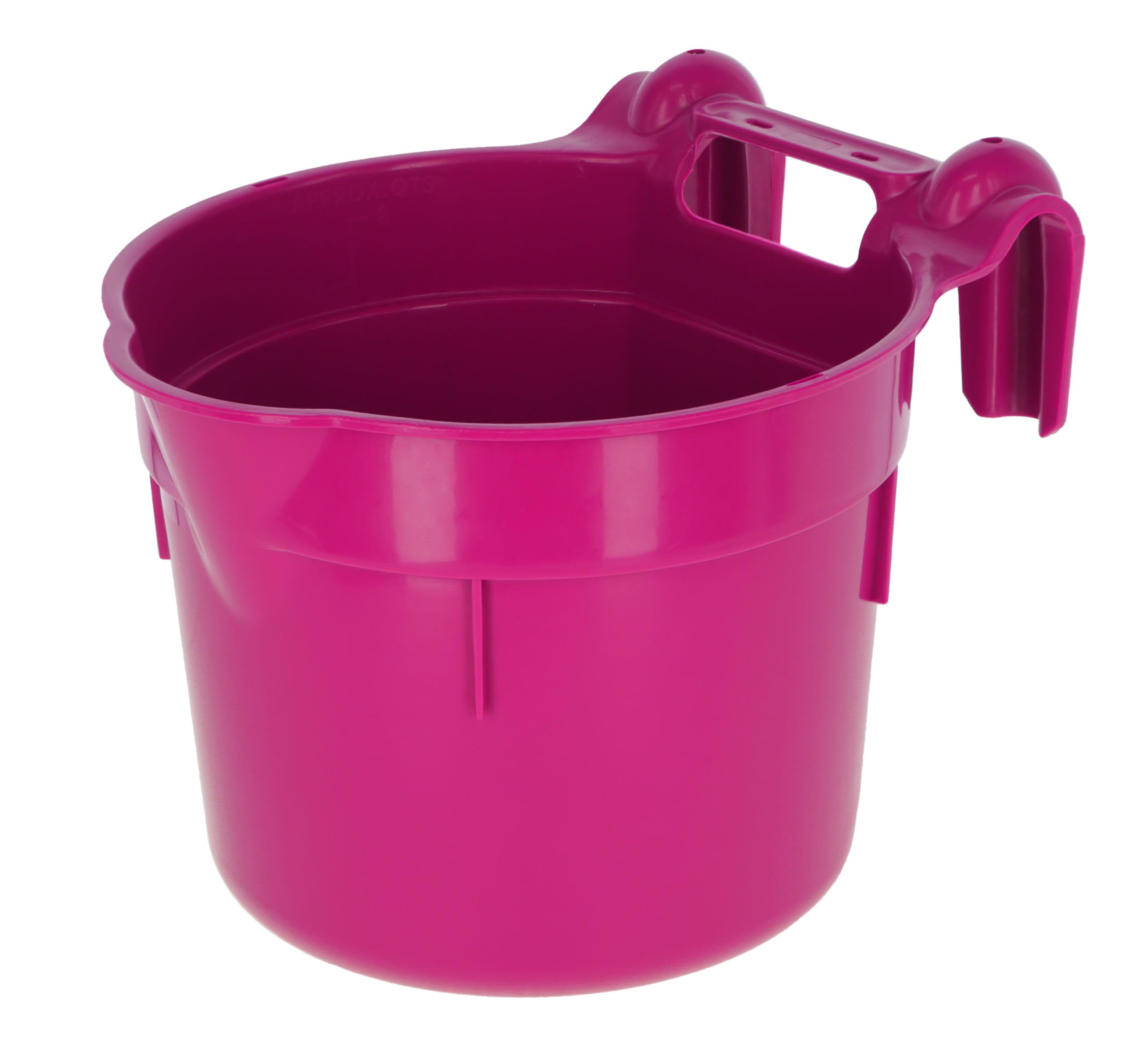 Hanging Feeding Trough Pink HangOn Approx. 8 L
