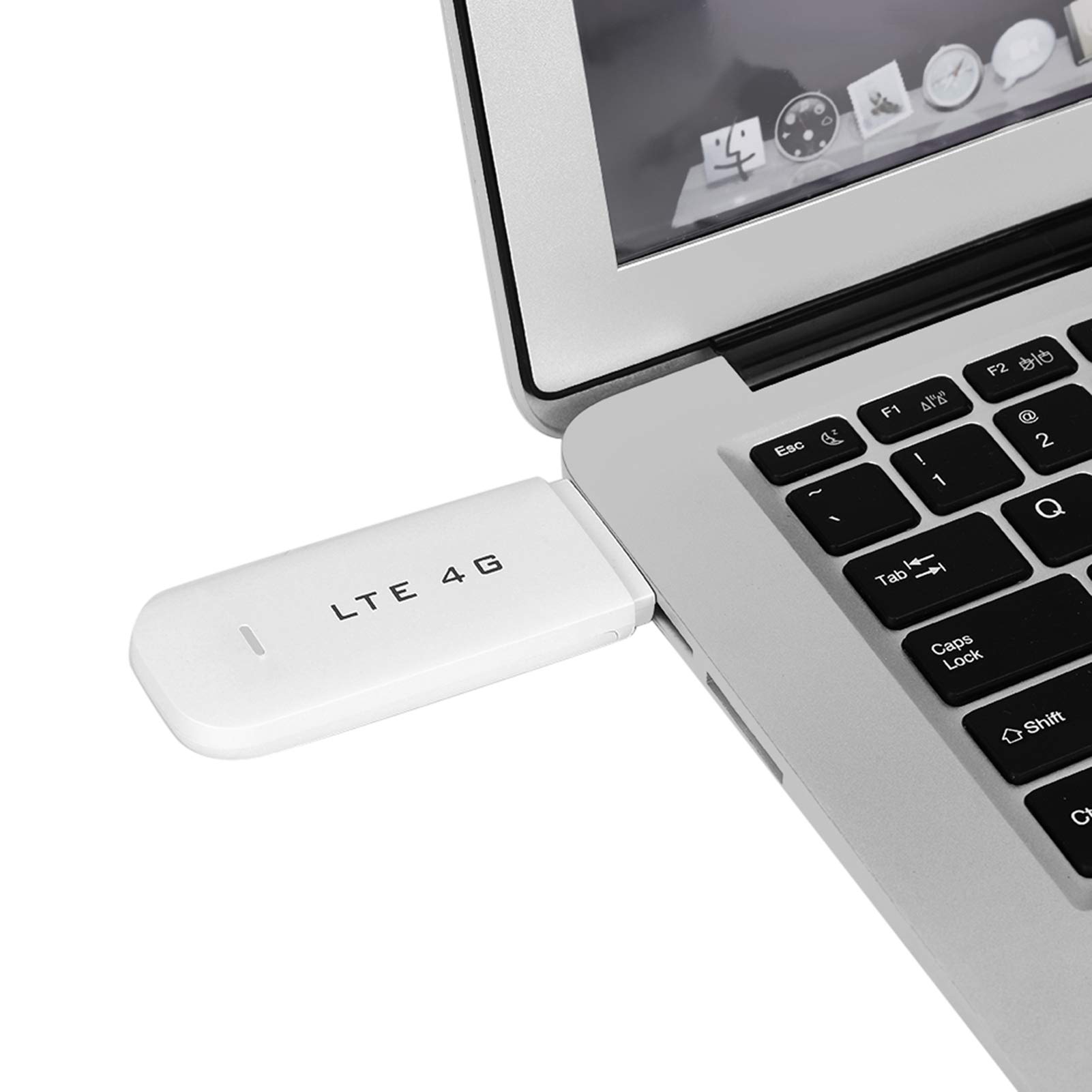 Punto de Acceso móvil 4G LTE, Adaptador de Red inalámbrico USB, enrutador WiFi de Bolsillo, módem Stick, Punto de Acceso WiFi de Alta Velocidad, Compatible con Tarjeta SIM/Tarjeta TF(no WiFi)
