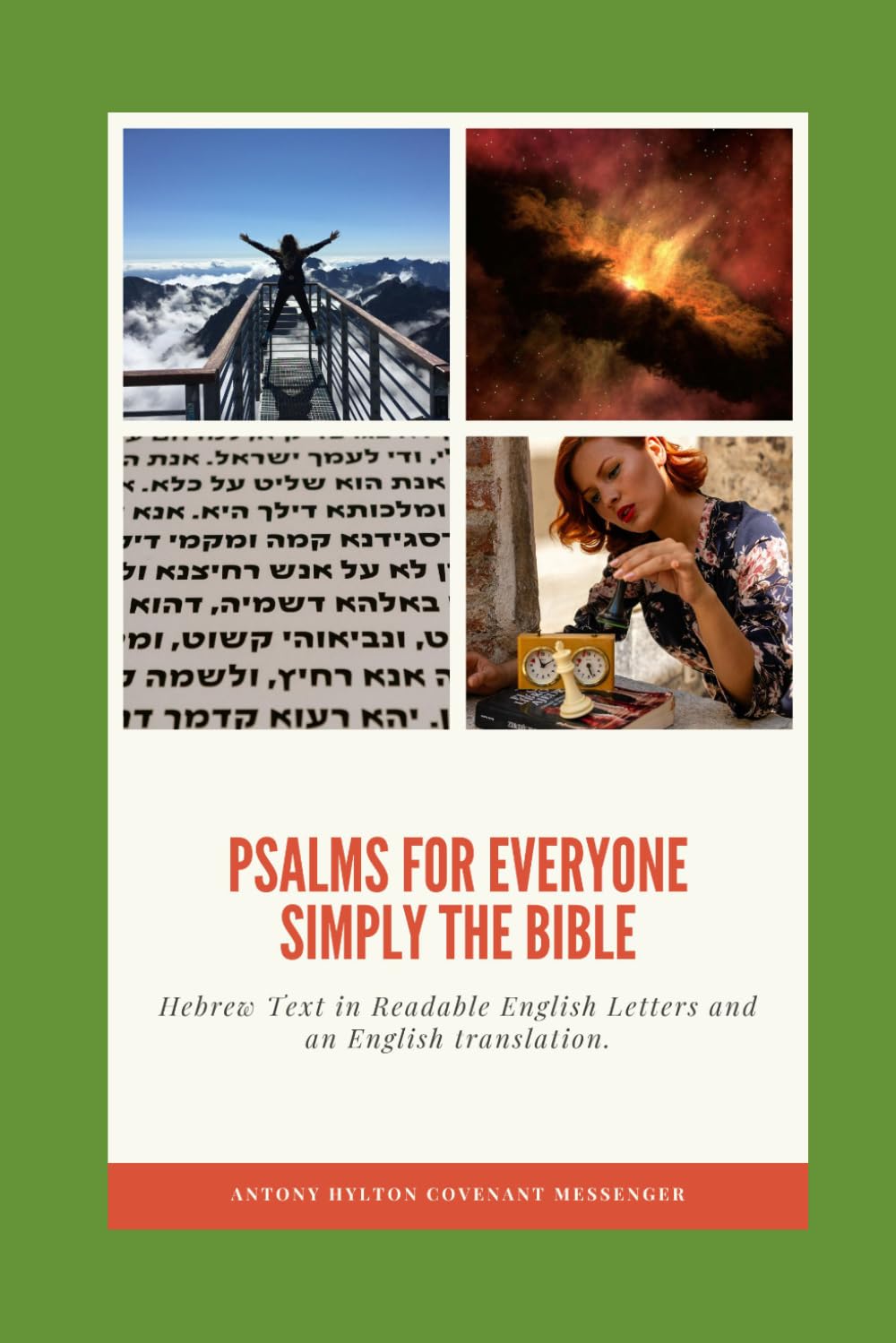 Simply the Bible Psalms For Everyone: Hebrew Text in Readable English Letters and an English translation.