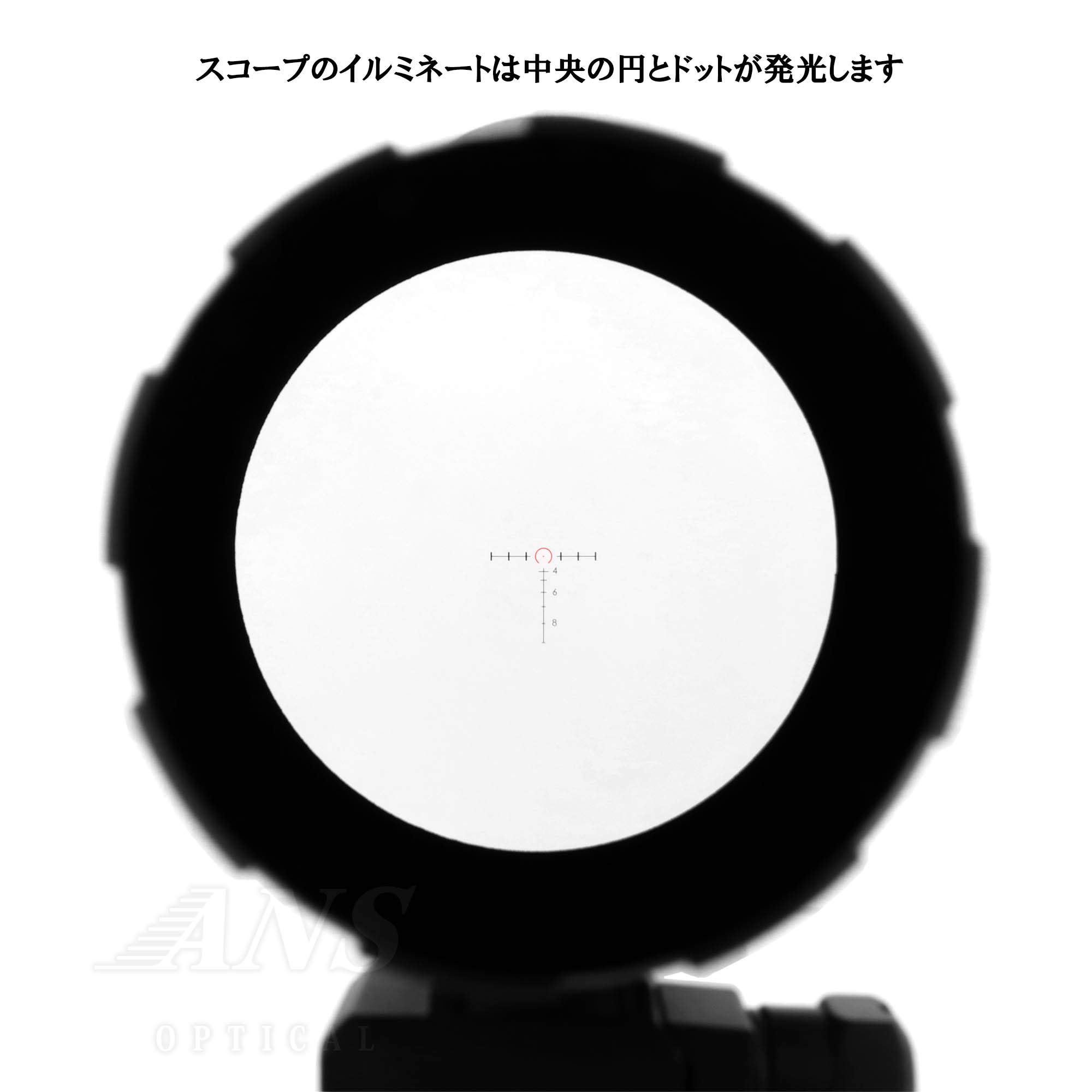 Amazon.co.jp: リューポルド Mark4 HAMR タイプ 4倍スコープ with 