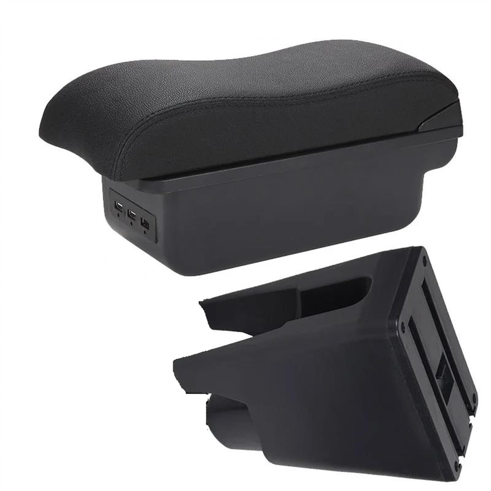 Ysdsls B2 Black Line 3Usb Car Accessories Armrest Box Store Interior Detail Simple Installation For Aygo Bj