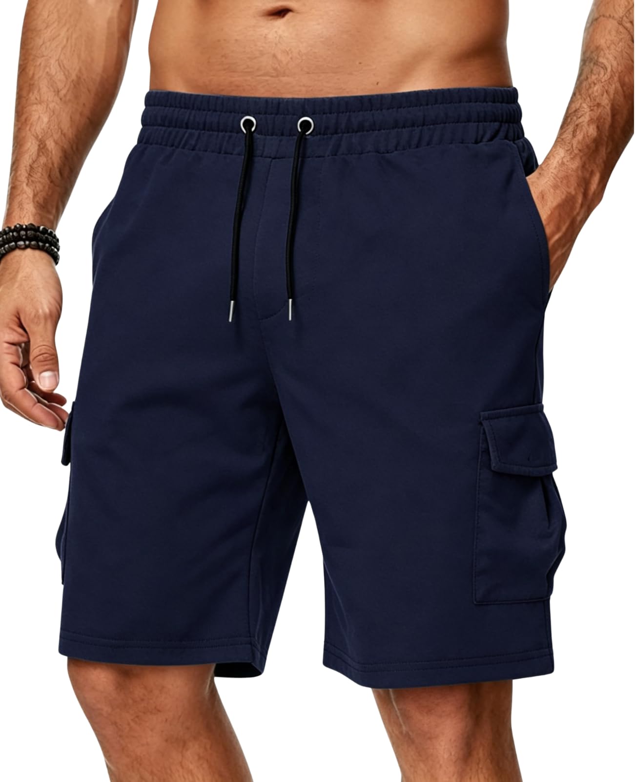 Rayson Pantaloncini Uomo Sportivi Estivi Pantaloni Corti Casual Pantaloncini da Uomo Corti Shorts con Coulisse e Tasche