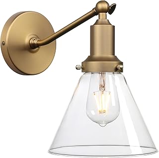 25 Small Kitchen Ideas That Make Tight Spaces Feel Bigger 159 PERMO Industrial Vintage Slope Pole Wall Mount Single Sconce with Funnel...