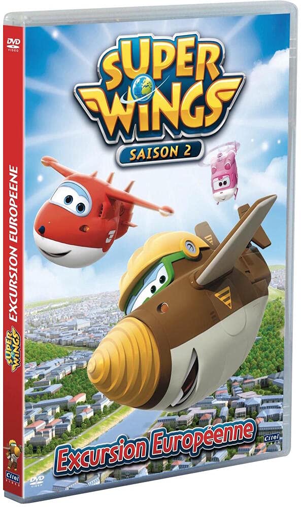 Super Wings - Temporada 2 Vol. 1 Excursión Europea DVD