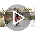 Image of Cockatoo Ride-X-4.5 Spin Bike|Fully enclosed flywheel-4.5 Kg|Exercise Cycle For Home With Adjustable Resistance & Gym Cycle For Home Workout|Max Weight Capacity: 100 kg(Black-Grey)