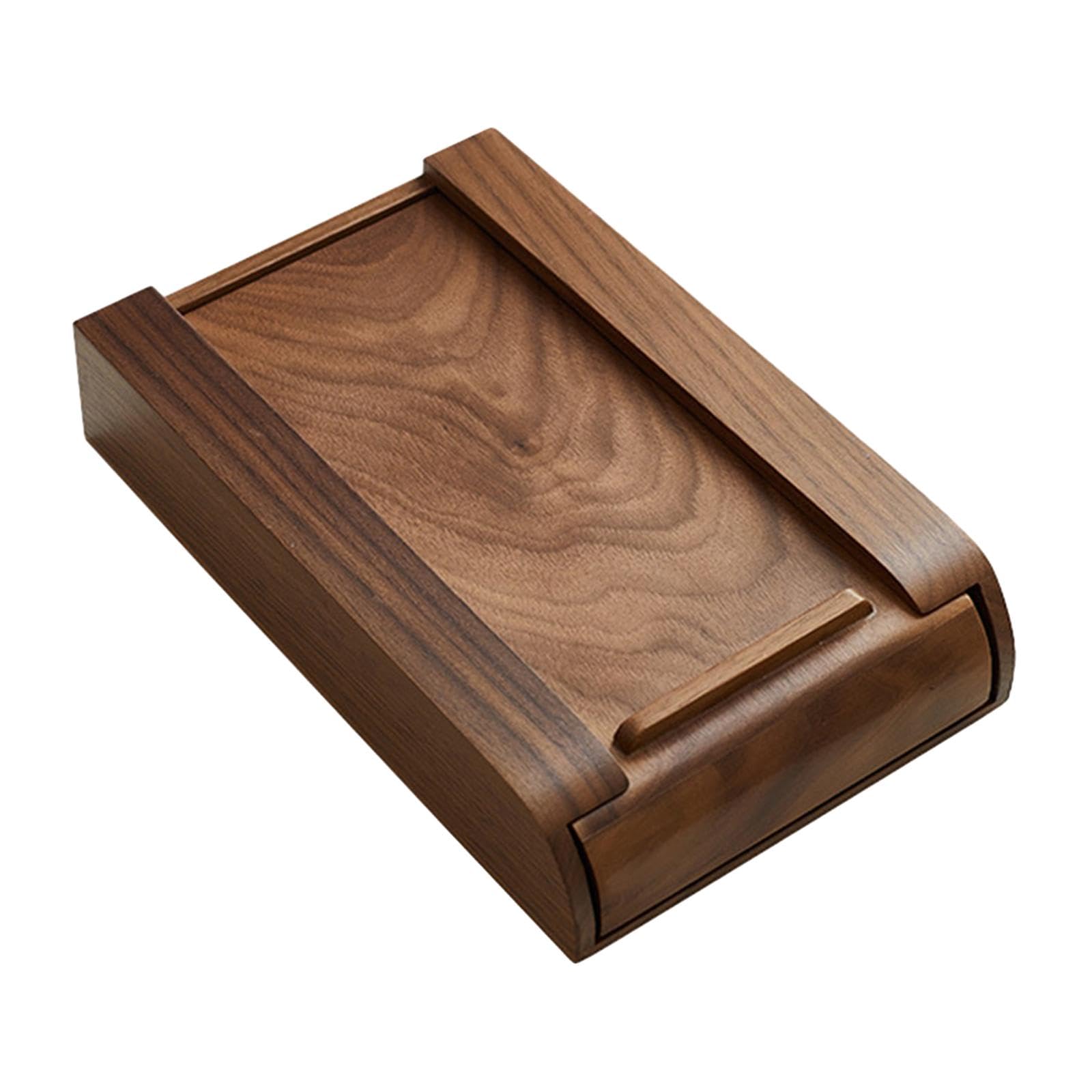 Este Organizador de cajones de Madera para Escritorio Ofrece Almacenamiento expandible para la Oficina y el hogar. Paquete de 5 Unidades. Medidas: 21,5 x 13,5 x 18,5 cm. Ideal para artículos