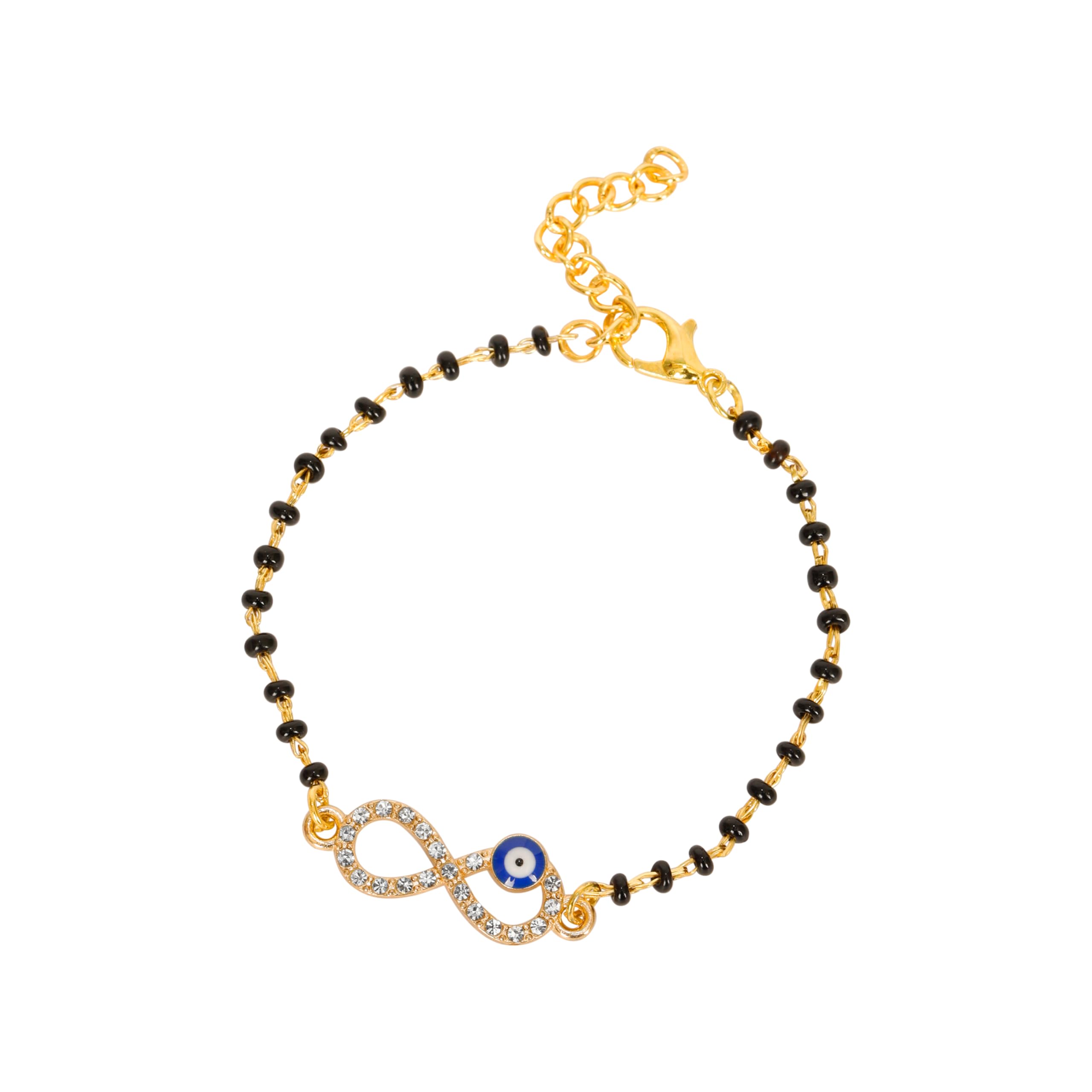 TNT Evil Eye Infinity Mangalsutra Bracelet for Women (B0DBL9JDQ6) Amazon Price History, Amazon Price Tracker