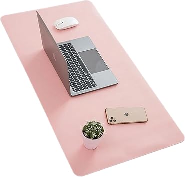 Amazon Morytrade デスク マット パソコンマット デスクパッド Pcデスク 机 防水 オフィス 自宅 大判 80x40cm パステルピンク デスクマット 文房具 オフィス用品