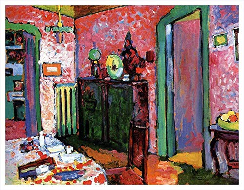 Peintures d'intérieur ma salle à manger Kandinsky : sublimez un espace sans relief