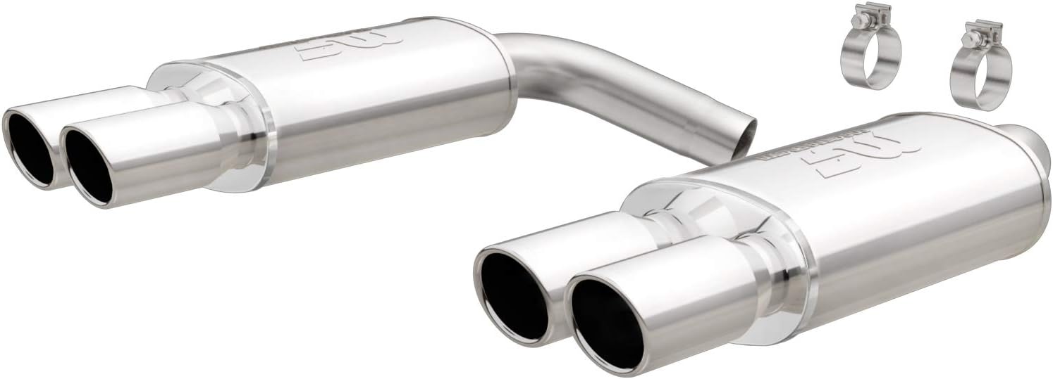 MagnaFlow Performance Exhaust System 15623: Axle-Back, Street Series, Compatible with 1992-1996 Chevrolet Corvette