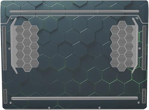 Miniatura 2 de MightySkins Skin compatible con Alienware X17 R2 (2022) Kit de envoltura completa - Acid Hex  Funda protectora de vinilo duradera y única  Fácil de