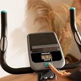 Cecotec Vélo d'appartement Pliant avec Dossier avec Volant 3 Kg X-Bike 3000 Neo Pro, Écran LCD, Résistance Magnétique Variable, Selle et Poignées Confort, Support Tablette et Roues - 9